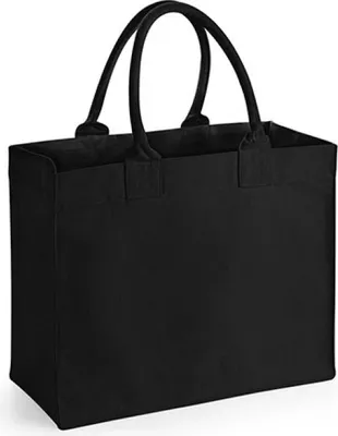 Immagine prodotto di Westford Mill W608 | Borsa in tela Resort 41x34x18 cm - Colore: Nero - Dimensioni: 41 x 34 x 18 cm