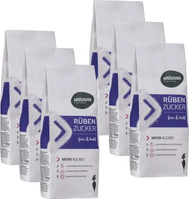 Produktbild von Rübenzucker, 6 x 500 g
