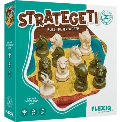 Produktbild von Flexiq Strategeti Brettspiel Mehrfarbig  Kinder Mehrfarbig One Size