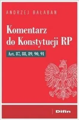 Immagine prodotto di Komentarz Do Konstytucji Rp Art 87, 88, 89, 90, 91
