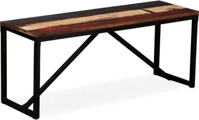 Obrázok produktu pre The Living Store Lavica z masívneho dreva 110x35x45 cm