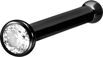 Produktbild von Nasenpiercing, Nasenstecker Chirurgenstahl Nasenstecker Pin KRISTALL