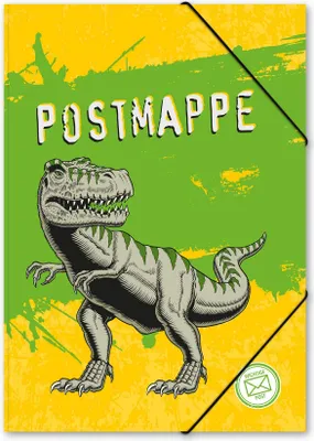 Produktbild von itenga Postmappe A4 PP Motiv TREX aus langlebigem Kunststoff