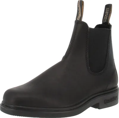 Produktbild von Blundstone 063 Leder elastische Seite Chelsea Stiefel Schwarz – 5 Großbritannien - 38 EU - 6M/8F US / Schwarz