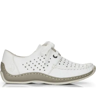 Produktbild von Rieker Damen Schnürschuhe in Weiß, Größe 39