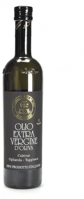 Obrázek produktu pro Olivový olej extra panenský, odrůda Ogliarola Taggiasca, objem 250 ml. - ROI