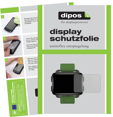 Produktbild von 6x Schutzfolie für LEMFO LEM4 Smartwatch matt Displayschutzfolie Folie Display