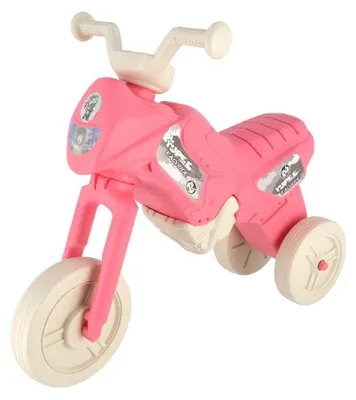 Obrázek produktu pro Odrážedlo Enduro Yupee pastelově růžové velké výška sedadla 31cm nosnost do 25kg 12m+