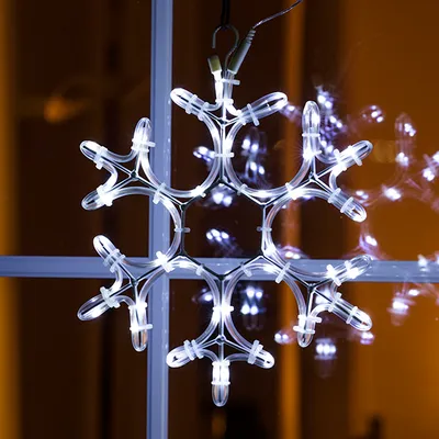Produktbild von LED Lichterschlauch Schneeflocke