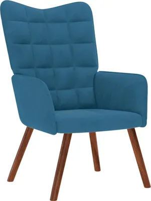 Produktbild von Relaxsessel Blau Samt