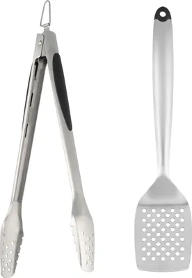 Image de Ensemble d'ustensiles de grill SS 2 pièces