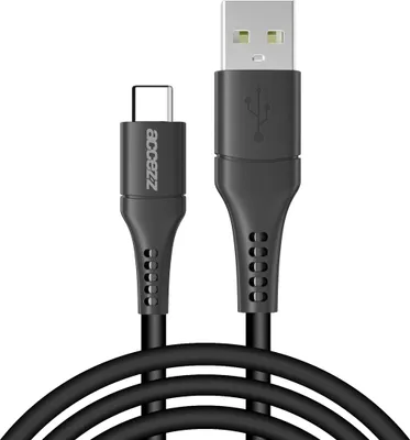 Productafbeelding van Accezz USB-C naar USB kabel - 2 meter - Zwart