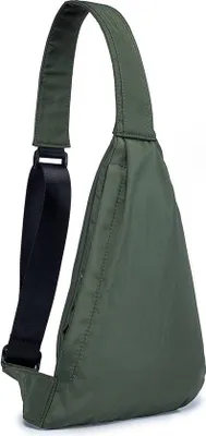 Productafbeelding van Famanu schoudertas/slingbag, lichtgewicht met anti-diefstal functie - zwart
