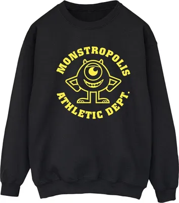 Produktbild von Disney - "Monsters University Monstropolis" Sweatshirt für Damen BI29607 (M) (Schwarz)