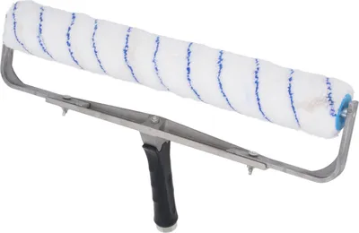 Image de Rouleau à peinture 18 pouces de largeur 1/2 pouce de peluche Brosse à peinture murale à haute efficacité pour toutes les peintures
