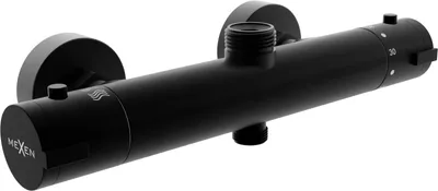 Image de Mexen Kai Mitigeur de douche thermostatique, Noir - 77150-70