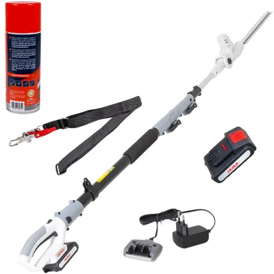 Productafbeelding van IKRA Accu-telescoop heggenschaar ICPH 2040 | 20V | 40 cm snijlengte | 18 mm takdikte | Werkhoogte tot 4 m | inclusief accu, oplader en onderhoudsspray