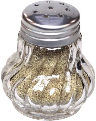 Produktbild von Unyqoos® 4er-Set kompakte Glas-Gewürzstreuer mit Edelstahldeckel, Ø 3,5 cm × H 4 cm, spülmaschinenfest – für Küche & Tisch
