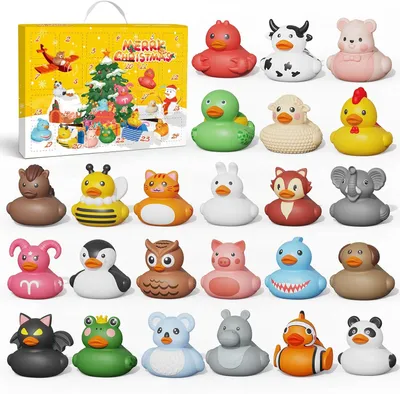 Productafbeelding van Adventskalender voor jongens en meisjes, een kalender met 24 dagen tot Kerstmis