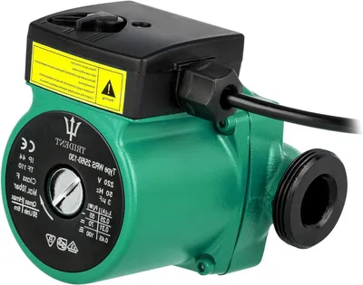 Productafbeelding van Waterpomp CV - Circulatiepomp Verwarming - Centrale Verwarming - Stille Keramische Lagers - 90 L/min - Rood