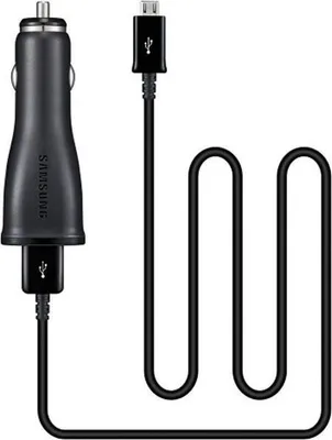Productafbeelding van USB-oplaadkabel voor in de auto, Samsung, Micro USB, zwart