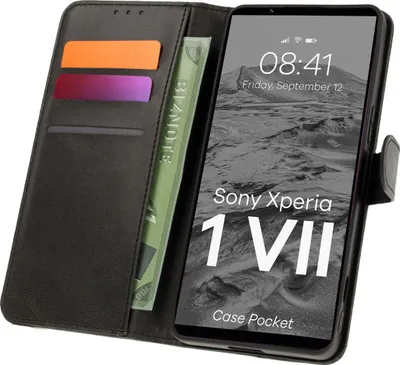 Produktbild von Bizon Case Pocket Xperia 1 VII schwarz