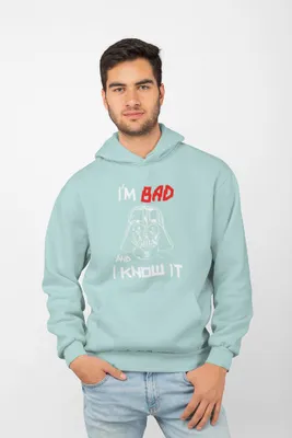 Produktbild von D&B Uni Hoodie MO00072 Star Wars MintGrün-Größe XL