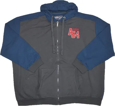 Produktbild von Übergrößen AHORN SPORTSWEAR Kapuzensweatjacke TIM Iron Grey 7XL
