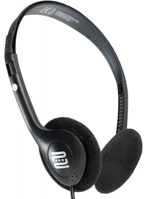 Immagine prodotto di Cuffie KH-10BK, con adattatore per jack da 6,35 mm, nere