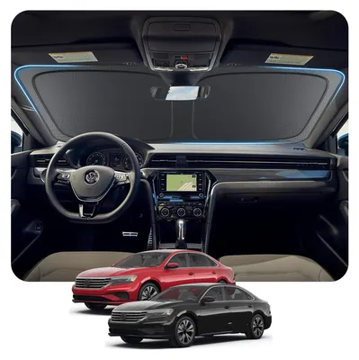 Produktbild von Faltbare Sonnenblende für VW Passat B8 2016-2023