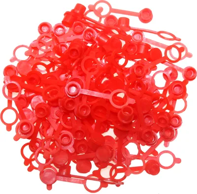Image de 50 x M10 capuchons de graisseur capuchons de protection contre la poussière capuchons de protection de graisseur ROUGE