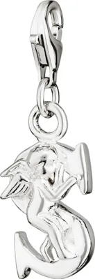 Produktbild von NKlaus Bracelet Bead Charm - Anhänger Buchstabe S 925 Silber Alphabet für Armband 15212