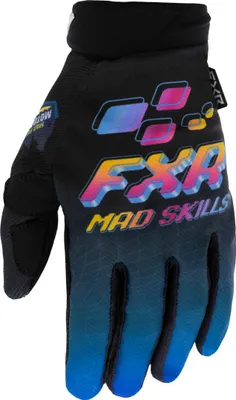 Produktbild von FXR Reflex 2023 Motocross Handschuhe, blau/pink, XL