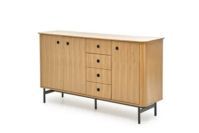 Produktbild von Dreitürige Kommode mit Schubladen für das Smart-Wohnzimmer