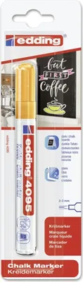 Produktbild von Kreidemarker edding 4095 2-3mm neonorange Packung mit 10 Stück