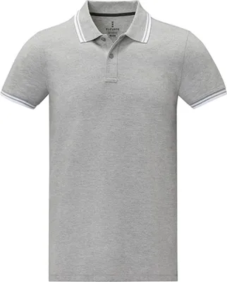 Produktbild von Elevate 38108 | MenŽs Amarago Polo XS bis 3XL - Farbe: Heather Grey - Größe: 3XL