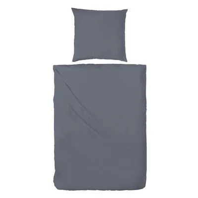 Produktbild von Enrico Coss Bettwäsche Stonewashed 155x220 cm + 80x80 cm anthrazit