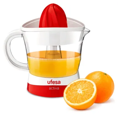 Productafbeelding van Elektrische sapcentrifuge UFESA EX4936, rood-wit (700 ml)