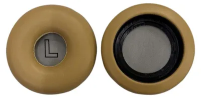 Image de INF Coussinets d'oreille en peau de mouton compatibles avec B&O Beoplay H8i - Lot de 2, confort souple Marron