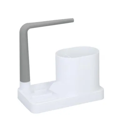Produktbild von küchenablage 20x12x20 cm grau/weiß