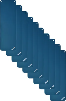 Produktbild von 10x Oliver Gymnastikmatte m. Ösen 180 x 60 x 1.5 cm  - blau