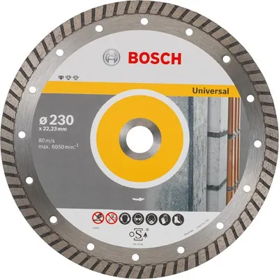 Produktbild von Diamanttrennscheibe Standard for Universal Turbo, 230x22,23x2,5x10 mm, 1er-Pack