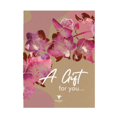 Produktbild von Kolibri Company - Ansichtkaart: A Gift For You