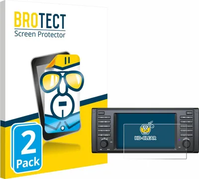 Produktbild von 2x Für Eonon E39A12S Schutzfolie BROTECT Displayschutz Display Schutz Folie Klar Transparent