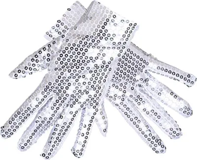 Produktbild von Boland 603073, Karnevalskostüm-Handschuhe, Erwachsener, Uni, Polyester, Polyvinylchlorid (PVC), Silber, 50 g