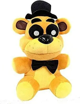 Obrázek produktu pro Anime Plush Golden Freddy Gold Bear Doll Vánoce Dárkové hračky Zobrazit jednu velikost medvěd žlutý