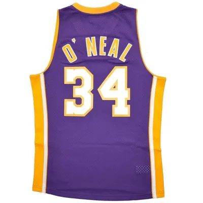 Produktbild von Mitchell & Ness Swingman Jersey Los Angeles Lakers Shaquille O'Neal #34 purple 99-00 M