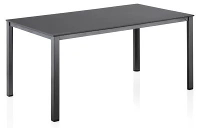 Produktbild von KETTLER Cubic Dining-Tisch 160 x 95 cm, anthrazit/ anthrazit, Aluminium/Kettalux