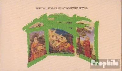 Produktbild von Briefmarken Israel 1999 Mi 1528-1531 MH (kompl.Ausg.) Markenheftchen gestempelt Jüdische Festtage