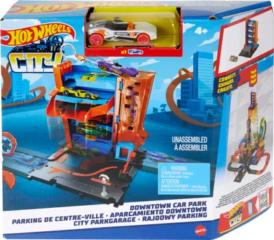 Obrázek produktu pro Hot Wheels City HDR28, Sada vozidla a trati, 4 rok/roky, Plast, Vícebarevný